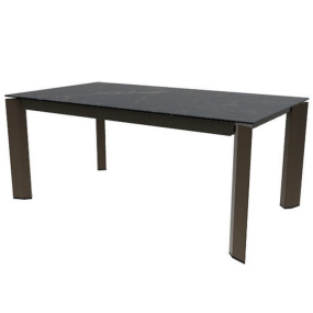 Стол Calligaris Delta 180(240)х100, Calacatta Black Marble