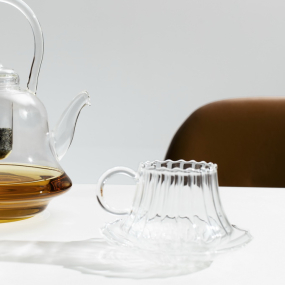 Чашка чайная с блюдцем Folk