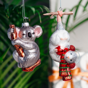 Игрушка на елку "Коала" 10 см