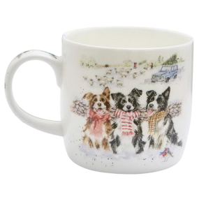 Кружка Wrendale Designs Christmas "While Shepherds Watch" 310 мл