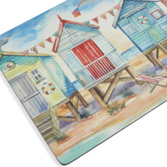 Набор подставок под тарелку Beach Huts 29,8х40,1 см, 4 шт