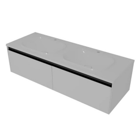 Тумба с раковиной Kolpa-San Pandora OUP 150 WH, 150х54, подвесная, белая