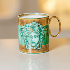 Кружка Versace Medusa Amplified Green Coin 300 мл
