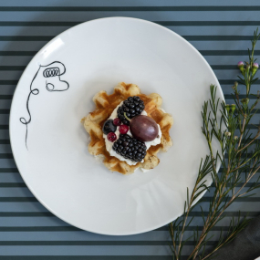 Тарелка салатная Statement 21 см