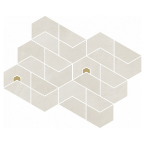 Мозаика керамогранитная Italon Continuum 31,1х38,2, Polar Mosaico Jewel, 9 мм