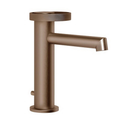 Смеситель для раковины Gessi Anello 63301.708, брашированная медь PVD