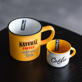 Кружка Arts Vintage 360 мл, желтая