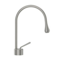 Смеситель для раковины Gessi Goccia 33601.147, брашированный хром