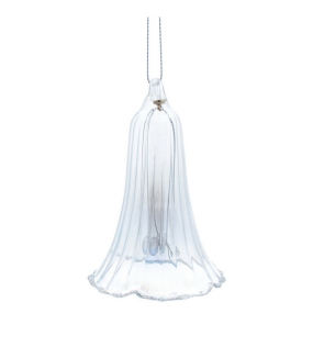 Елочная игрушка "Колокольчик" 10 см