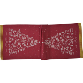 Скатерть-дорожка Chef Tree 47х150 см, красная