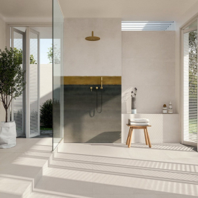 Керамогранит Imola Azuma Up 60х120 N, R10, White, 10  мм