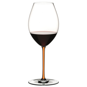Бокал для вина Old World Syrah Fatto a Mano 630 мл, оранжевый