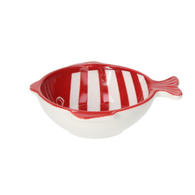Салатник Fish 15х13 см, красный
