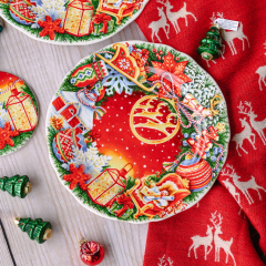 Тарелка салатная Féerie Christmas 22,4 см