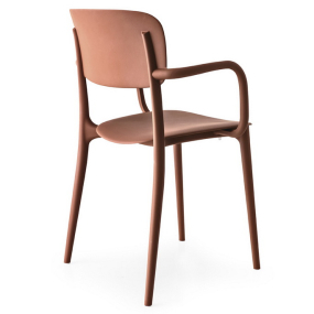 Стул Calligaris Liberty CS1884, Matt Brick Red