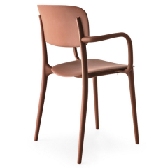 Стул Calligaris Liberty CS1884, Matt Brick Red