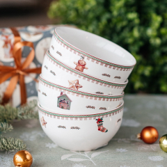 Набор салатников порционных Atollo Vintage 14 см, 4 шт