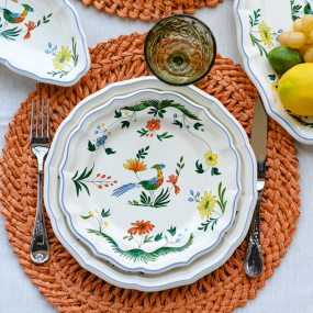 Набор тарелок салатных Oiseaux De Paradis 23,2 см, 4 шт