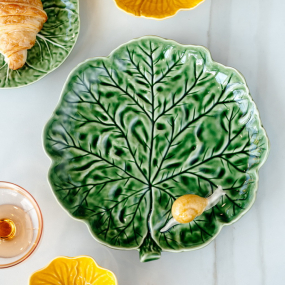 Блюдо "Лист с улиткой" Sardinheira 29 см