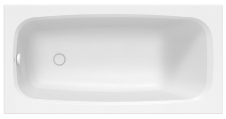 Ванна Duravit Aurena 150х75, из DuroCast Smooth, встраиваемая, белая