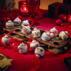 Набор елочных мини шаров Special Edition 40th anniversary, 12 шт, (лимит. издание)