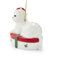 Новогодняя игрушка "Котенок" 9 см