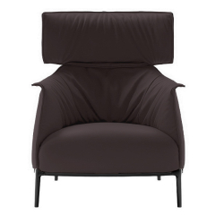 Кресло Poltrona Frau Archibald King, Ardesia