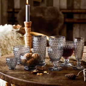 Бокал для шампанского/десерта Boston 400 мл, серый