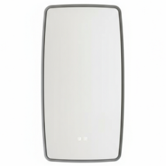 Зеркало Mebelvann Aura 98х52, с подсветкой, серая рама Зеркало Mebelvann Aura 98х52, с подсветкой, серая рама
