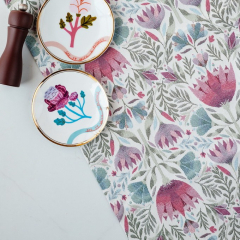 Скатерть-дорожка Novella 40х150 см, розовая