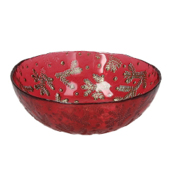 Салатник Natale Holly Gold 12 см
