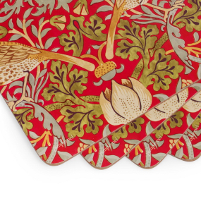 Набор подставок под тарелку Strawberry Thief  29,8х40,1 см, 4 шт 