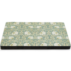 Набор подставок под тарелку Morris & Co 29,8х40,1 см, 4 шт, декор первоцвет