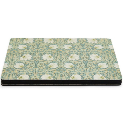 Набор подставок под тарелку Morris & Co 29,8х40,1 см, 4 шт, декор первоцвет