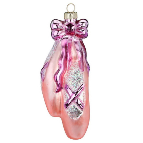 Елочная игрушка "Пуанты" 11,5 cм