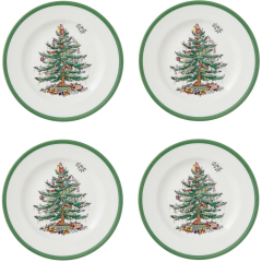 Набор тарелок салатных Christmas Tree 20 см, 4 шт 