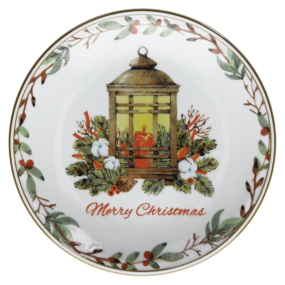 Тарелка салатная Christmas Candle 20 см