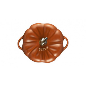 Кокот керамический "Тыква" 14,8 см, цвет корица