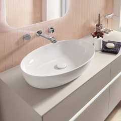 Раковина накладная Villeroy & Boch Artis 61х41, CeramicPlus, 419861R1, из TitanCeram