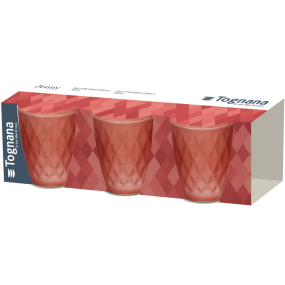 Набор стаканов Glass Rosso Matt 320 мл, 3 шт