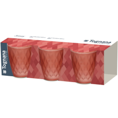 Набор стаканов Glass Rosso Matt 320 мл, 3 шт