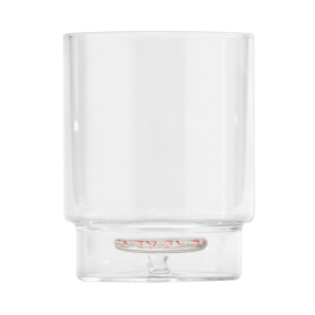 Стакан Teca Terrazzo 350 мл, красный/голубой