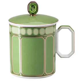 Кружка с крышкой Signum Fern 390 мл