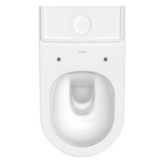 Унитаз напольный Duravit D-Neo, комплект, белый