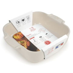 Форма для запекания квадратная Appolia 21х21 см, цвет экрю