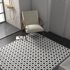 Керамогранит Equipe Rivoli 20х20, Black, 8,3 мм