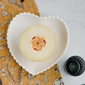 Салатник "Сердце" Ornament Pearl 21 см