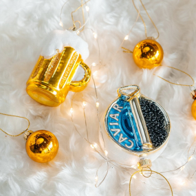 Елочная игрушка "Пинта пива" 8 см