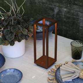 Лампа настольная Zafferano Home Pro 29,4 см, коричневая