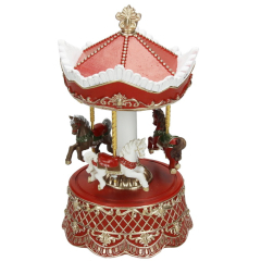 Фигурка музыкальная "Лошадки" 23 см